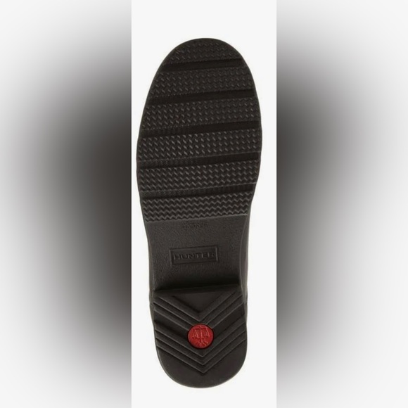 Hunter Shoes Hunter Original Refined Rain Boot ONYX Size 10 - Picture 3 of 6